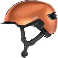 ABUS Fietshelm HUD-Y goldfish orange S - 51-55 cm - oranje - Geschikt voor gebruik op elektrische fietsen - stadsfietsen - 280 g