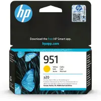 HP Inktcartridge 951 (CN052AE) Geel