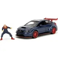 Jada Toys Jujutsu Kaisen Diecast Model 1/24 2016 Subaru WRX STI Vehicles