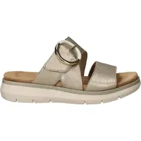Remonte Slippers goud Synthetisch Maat 42