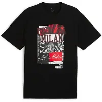 Puma Functioneel shirt 'AC Milan' antraciet / knalrood / zwart / wit