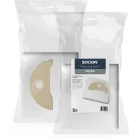SQOON Stofzuigerzakken geschikt voor Kärcher A2004 - Gelijk aan model: 6.904-322.0 - High Filtration voor industriële toepassingen - 5 Stuks