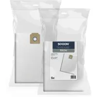 SQOON 6.907-017.0 microvezel stofzuigerzakken 5 zakken (123schoon huismerk)