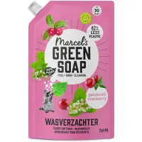 Marcel's Green Soap 2+2 Gratis: Wasverzachter Patchouli & Cranberry Navulling 750 Ml