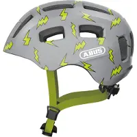 ABUS Fietshelm YOUN-I 2.0 grey flash S - 48-54 cm - grijs - Geschikt voor gebruik op elektrische fietsen - stadsfietsen - 240 g