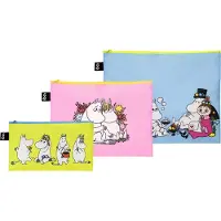 LOQI Zip Pockets - Moomin Together