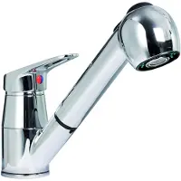 Oem Marine Flexible Sink Water Tap 120 Cm Zilver