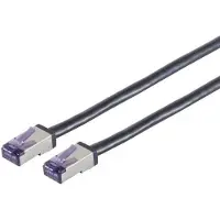 Lanview LVN-CAT6A-FLEX-7.5M, 7,5 meter, Cat6a, S/FTP (S-STP), RJ-45, RJ-45, zwart