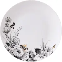 Heinen Delfts Blauw Avondbloem - Gebaksbordje - 15 cm
