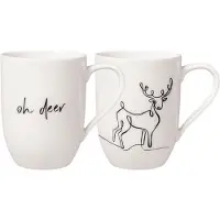 Villeroy & Boch Kaffeebecher XMAS Statement 280 ml Set van 2