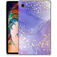 B2Ctelecom Tablethoes voor Samsung Galaxy Tab A9 Watercolor Paars