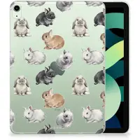 B2Ctelecom Back Case voor iPad Air (2020/2022) 10.9 inch Konijntjes