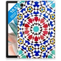 B2Ctelecom Samsung Galaxy Tab A8 2021/2022 Tablet Back Cover Mozaïek