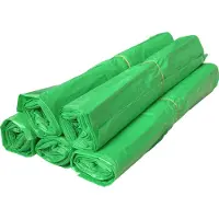 123schoon Afvalzakken 70 liter groen - 58x100cm T23 HDPE - Doos 500 stuks
