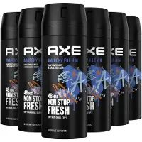 Axe Deodorant Spray 150 ml Anarchy For Him 6 stuks Voordeelverpakking