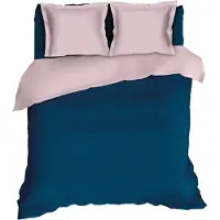 Romanette Dekbedovertrek Comtesse Teal Rose Flanel-140 x 200 / 220 cm | 1-Persoons