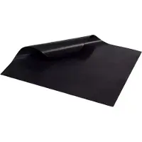 Haushalt Hi BBQ Mat - Non-stick coating - 50x38 cm - Zwart
