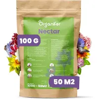 Organifer - Vlinderbloemen en Bijenmengsel - Nectar - 40 soorten (100 g voor 50 m2)
