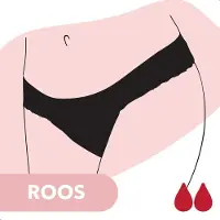 Bamboozy Bamboo Menstruatie Slip Rose