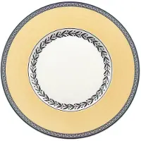 Villeroy & Boch 6x Villeroy & Boch Audun Fleur, Bord, Geel, Grijs