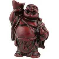 Ruben Robijn Boeddha rood, 9 cm, schaal en kruik