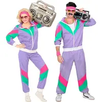 Widmann Retro Trainingspak paars