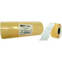 Agipa -etiketten voor prijspistolen, 32 x 19 mm, wit