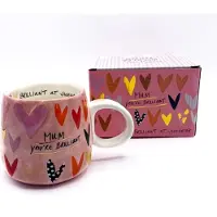 House Of Disaster - Small Talk Mum you're brilliant - hartjes - Cadeau