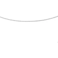 Trendjuwelier huiscollectie 4102118 Collier Witgoud Venetiaans 0,6 mm