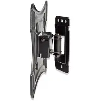 Nedis TVWM1330BK - Support - pleine action - pour TV - acier - noir - Taille d'écran : 23"-55" - montable sur mur