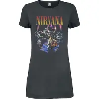Nirvana Mini-jurk - Amplified Collection - Live In NYC - S tot L - voor Vrouwen - actraciet - Maat M