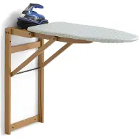Italia STIROJOLLY Ciliegio - Strijkplank in Hout - Wandmontage - Bruin