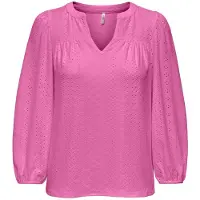 ONLY ONLSANDRA L/S SPLIT TOP JRS Dames Top - Maat XS