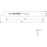 Rotec RECIPROZAAGBLAD RC480 / S922HF (VPE 5)