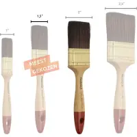 Progold Platte Kwast Exclusive Red 7150 2 inch - 5 cm