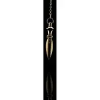 Yogi & Yogini Pendel messing verguld - 4.4 - 14 - Messing - Metaal - Verguld - M
