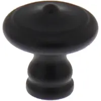 Intersteel Meubelknop Ø25 mm smeedijzer zwart