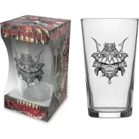 Bengans Iron Maiden - Senjutsu Bierglas - Transparant