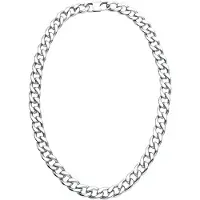 EtNox hard and heavy Halsketting - Panzerkette - voor Mannen - zilverkleurig - Maat 50 cm