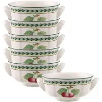 Villeroy & Boch Suppentassen French Garden Fleurence 240 ml Set van 6