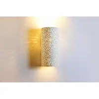Integral wandlamp Veria decoratief overschilderbaar gips voor 1x lichtbron | E14 | Max 1X40W exclusief