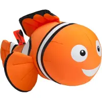 Cuddlebug knuffelkussen Clown Fish 33 x 20 cm oranje