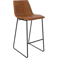 Dorel Home Bowden-Barkruk - Karamel PU