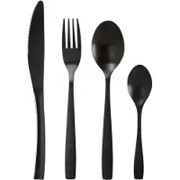 Novastyl - 24delige bestekset - RVS Black