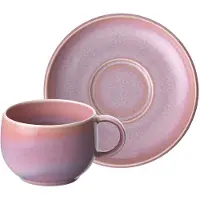 Villeroy & Boch Espressotasse mit Untertasse Perlemor Coral 60 ml