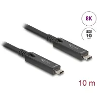 DeLOCK Active Optical USB-C 8K Video + Data + PD Cable 10 m