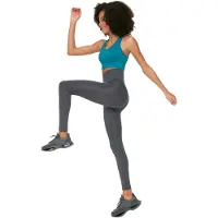 Trendyol Leggings rookgrijs