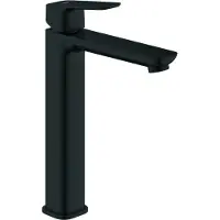 GROHE Cubeo wastafelkraan - xl-size - opbouw - hoog - 1-gats - eengreeps - mat zwart