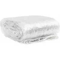 vidaXL Doorzichtig zeildoek met zeilringen 1x8 m PVC