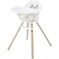 Maxi-Cosi Moa 4-in-1 Meegroeikinderstoel - 6 maanden-7 jaar(0-25 kg) - Beyond White -Peuterkrukje en een Klein Bureau met Stoeltje